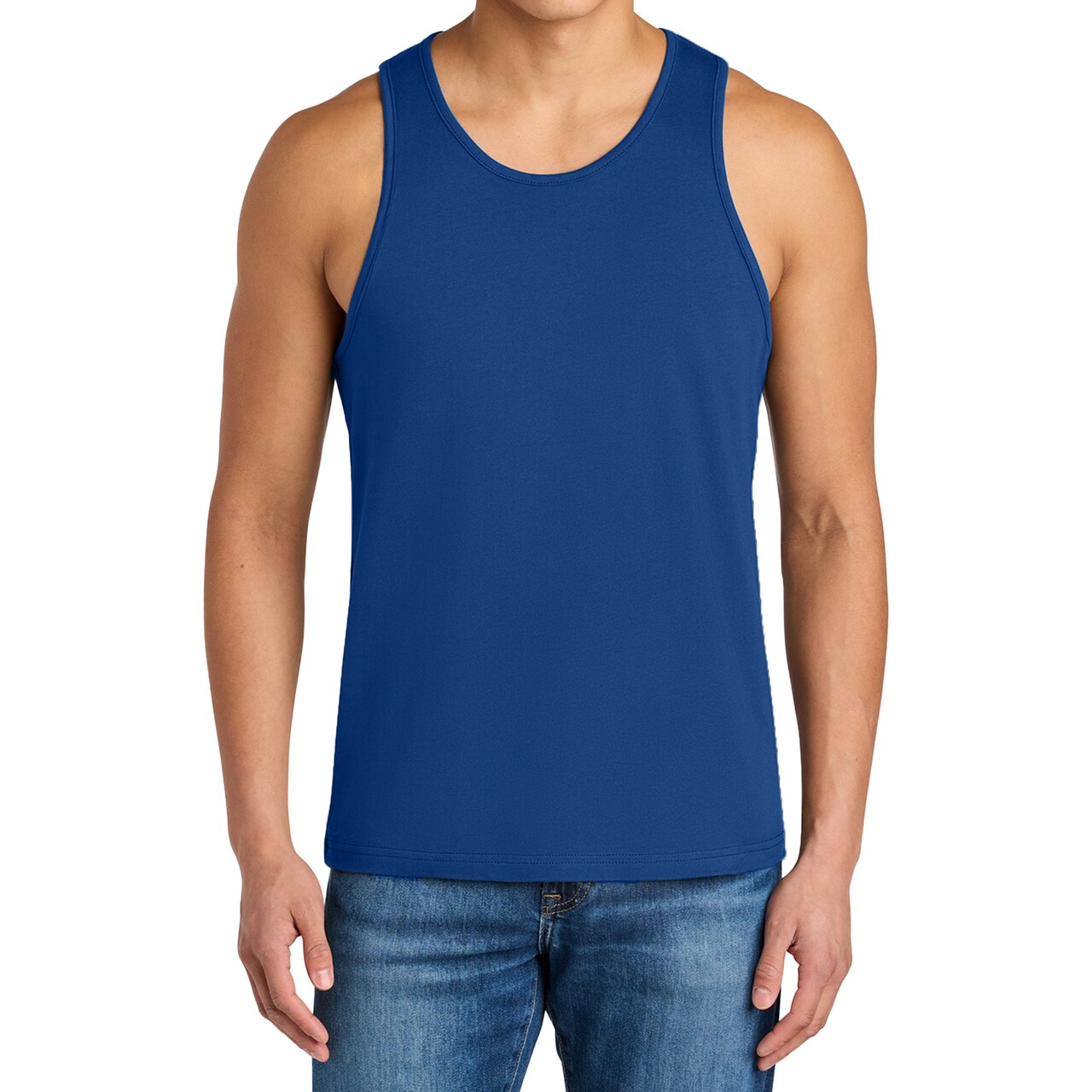 Next Level Men’s Cotton Muscle Tank, Casual Sleeveless Tank Top Blanks for DIY Crafting